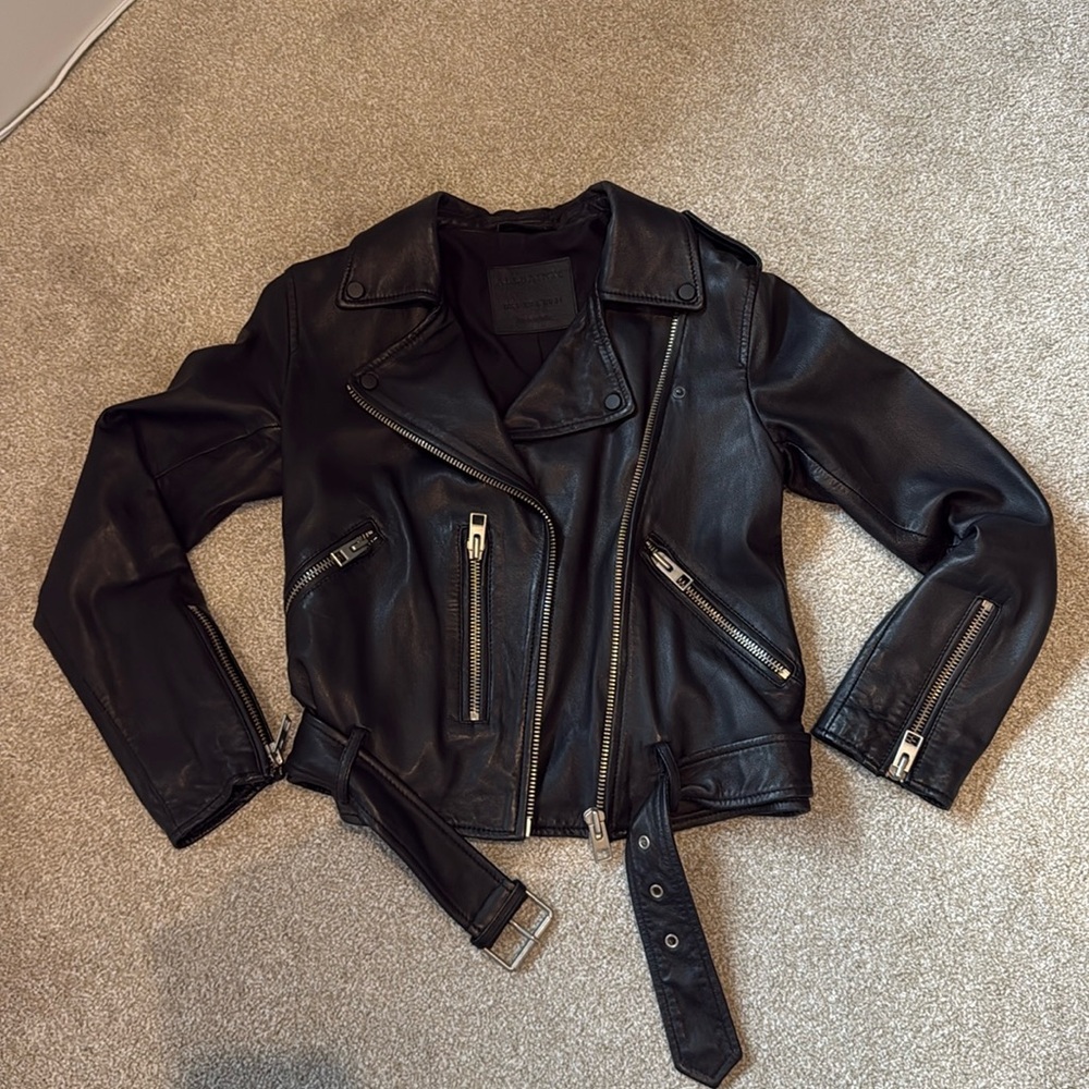 All Saints Leather Jacket